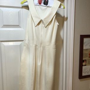 Cream brunch dress by Cashe